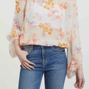 7 for all of Mankind silk off the shoulder